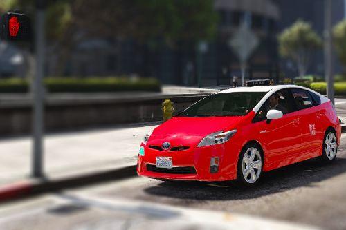 Toyota Prius Hong Kong Hybrid Taxi